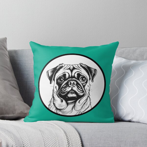 Item preview, Pug Cameo Portrait designed and sold by Adam Regester.