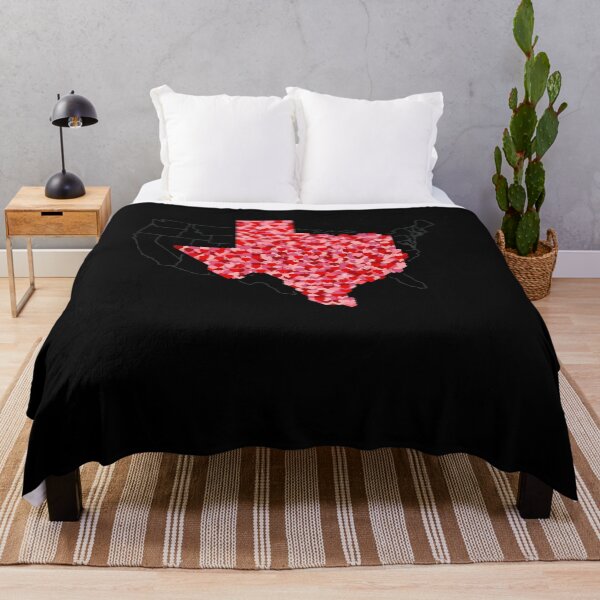 Item preview, Texas State Map Made Of Hearts Graphic Art designed and sold by Dressed For  Duty.