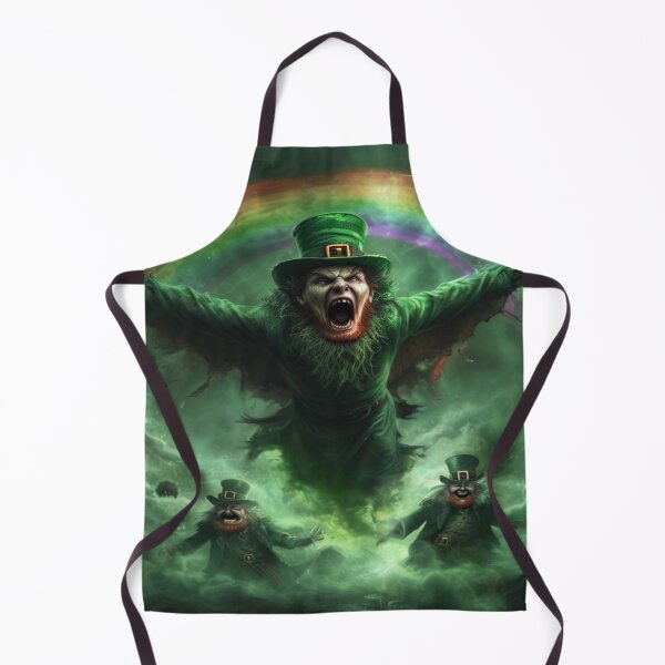 Item preview, Leprechaun Banshee Over a Cursed Rainbow  Premium Cool Trendy Best Gift designed and sold by Imaginarium of Chaos falcon88 .