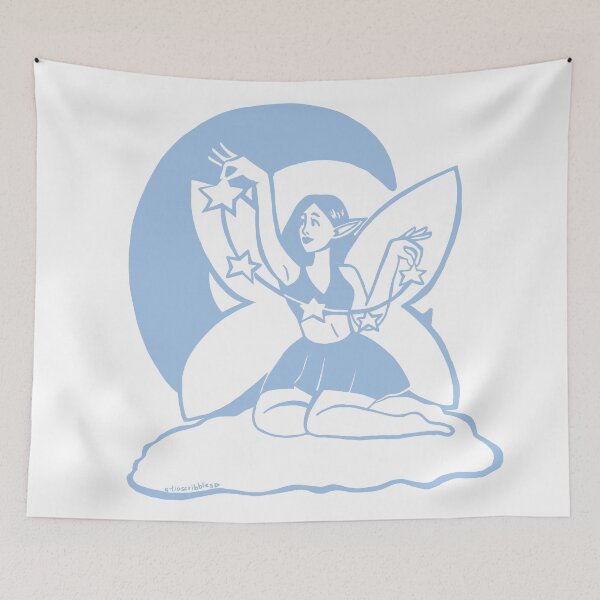 Item preview, Fairy Constellation (blue) designed and sold by tias-scribbles.