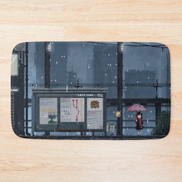 Item preview, Rainy Day Commute designed and sold by darkskinbender.