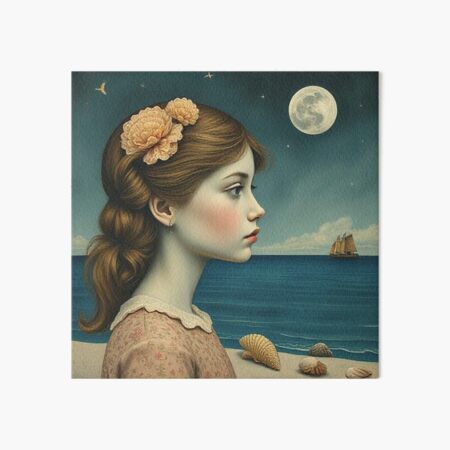 Aperçu de l'œuvre Fille et coquille créée et vendue par Terry Collett.