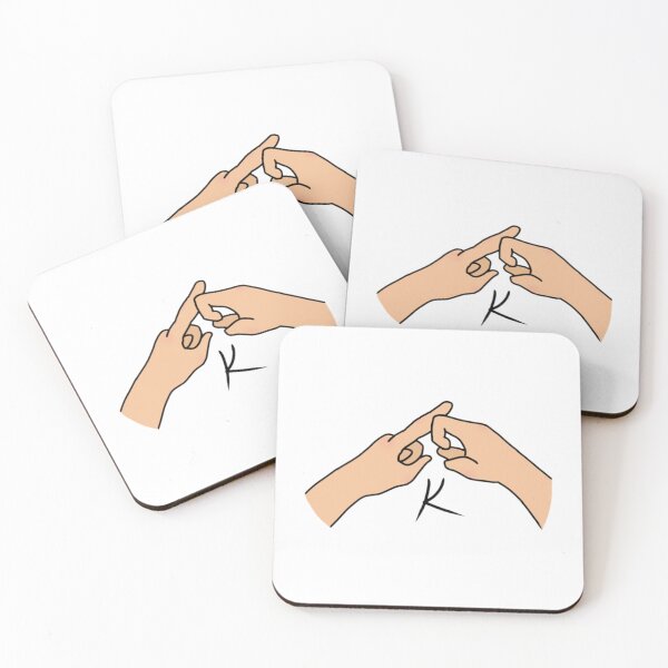 Item preview, BSL letter sign K designed and sold by Artistkhg.