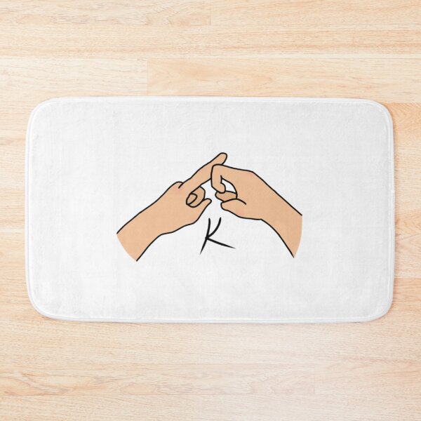 Item preview, BSL letter sign K designed and sold by Artistkhg.