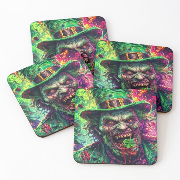 Item preview, Cursed Leprechaun Close-Up  Premium Cool Trendy Best Gift designed and sold by Imaginarium of Chaos falcon88 .