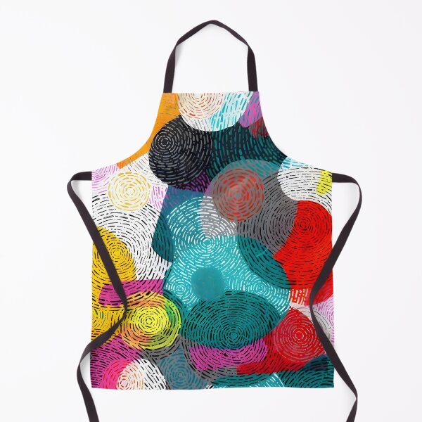Item preview, Vibrant Abstract Circles | Colorful Geometric Pattern Art by Vinaan Studio. designed and sold by Vivaan Studio.