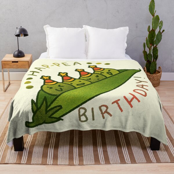 Item preview, Hap-Pea Birthday designed and sold by Squosh.