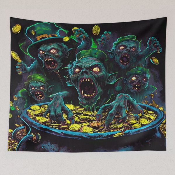 Item preview, Haunted Pot of Gold  Premium Cool Trendy Best Gift designed and sold by Imaginarium of Chaos falcon88 .