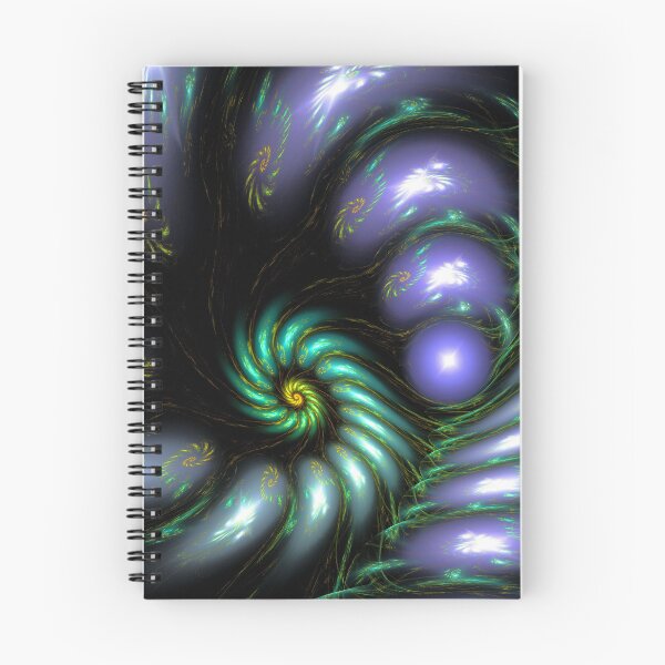 Item preview, Galactic Nautilus: Spiraling Radiance from the Void designed and sold by bloorose.