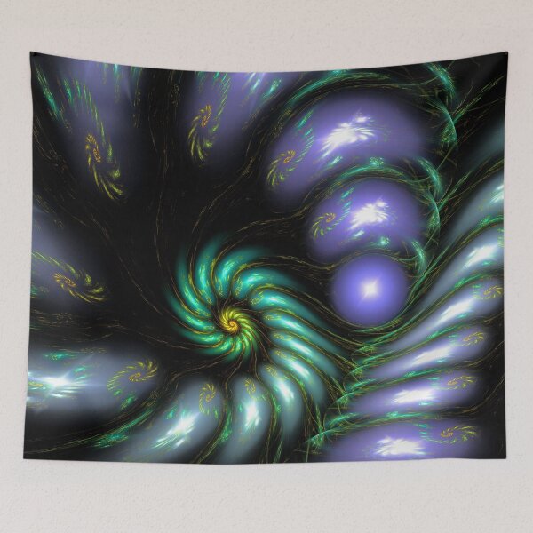 Item preview, Galactic Nautilus: Spiraling Radiance from the Void designed and sold by bloorose.