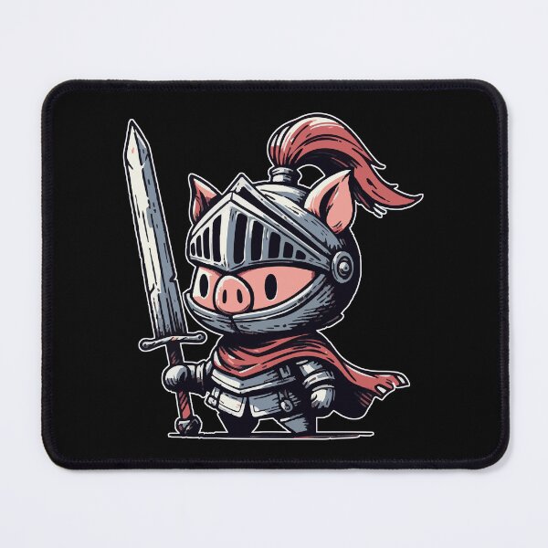 Item preview, Knight Pig Medieval Fantasy designed and sold by TomFrontierArt.