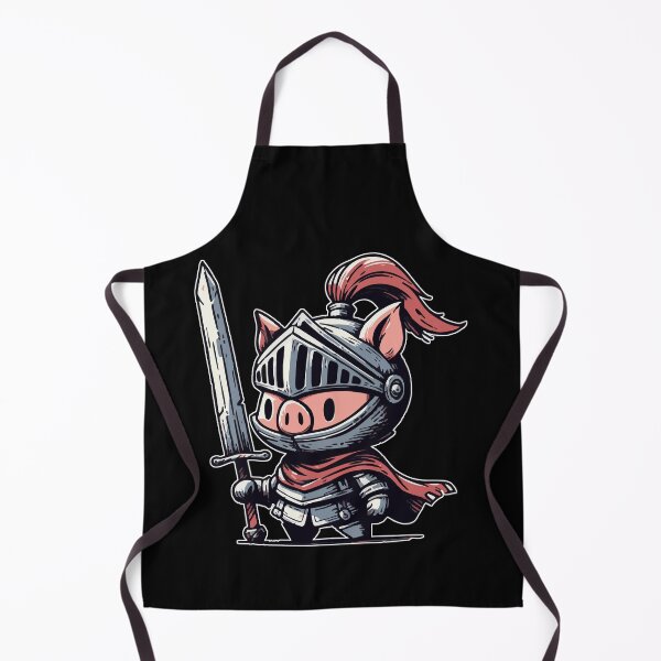 Item preview, Knight Pig Medieval Fantasy designed and sold by TomFrontierArt.