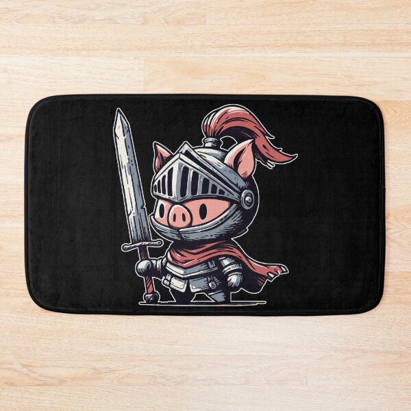 Item preview, Knight Pig Medieval Fantasy designed and sold by TomFrontierArt.