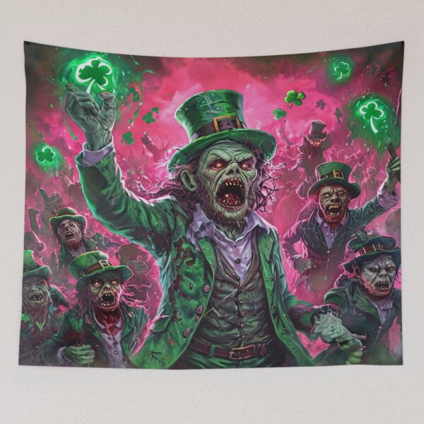 Item preview, Undead St. Patrick’s Parade  Premium Cool Trendy Best Gift designed and sold by Imaginarium of Chaos falcon88 .