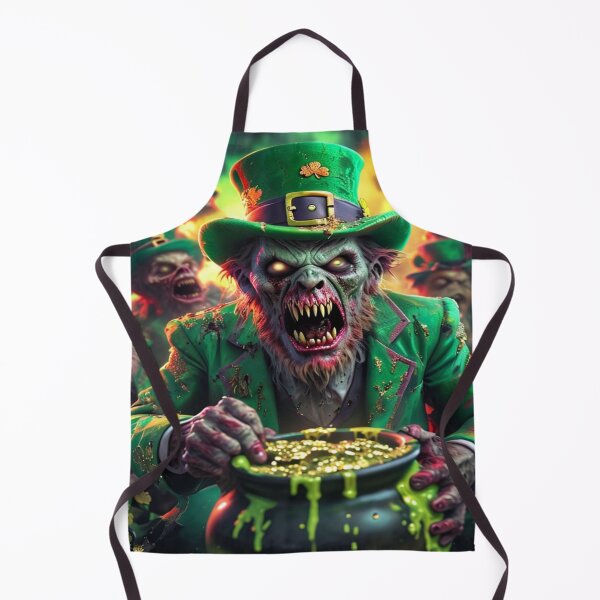 Item preview, Monstrous Zombie Leprechaun  Premium Cool Trendy Best Gift designed and sold by Imaginarium of Chaos falcon88 .