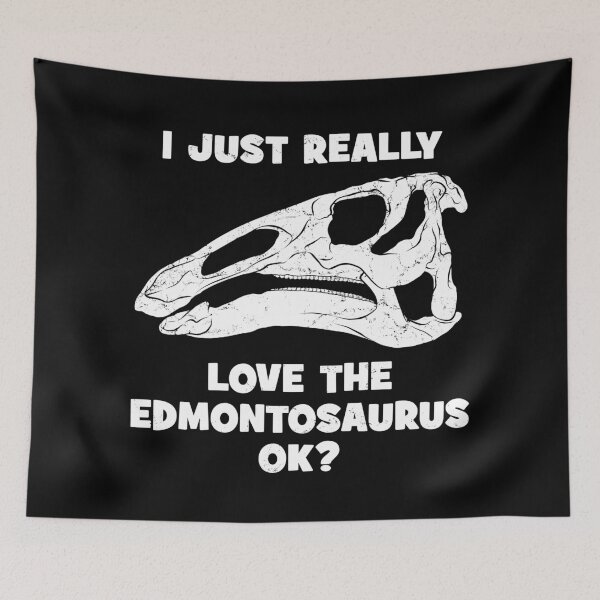 Item preview, Edmontosaurus Fossil Skull designed and sold by NicGrayGraphic.