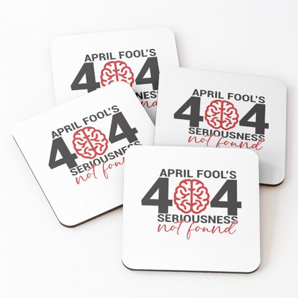 Item preview, April Fool's 404 Error Funny Prank Design Gifts designed and sold by Maniutek.