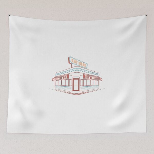 Item preview, Rosie’s Diner - Retro 1950s Neon Sign Design designed and sold by OldSchoolRetro.
