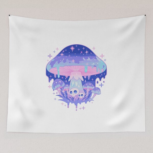 Item preview, Pastel goth mushroom designed and sold by craftyaliens.