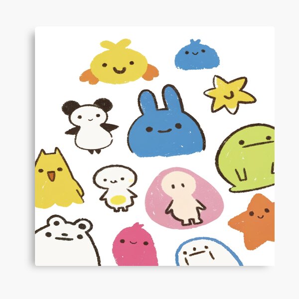 Item preview, cute animal patterns designed and sold by ArtZombieStore.