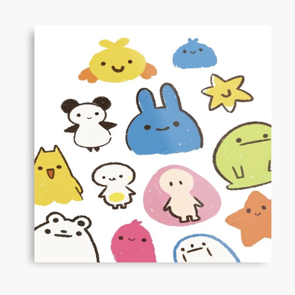 Item preview, cute animal patterns designed and sold by ArtZombieStore.
