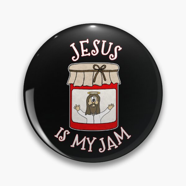 Item preview, Jesus Is My Jam, Christian Church Funny designed and sold by doodlerob.