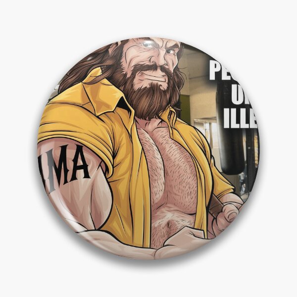 Item preview, Funny MMA Meme – Why Fighting in Real Life is Illegal! designed and sold by Uduppukadai.