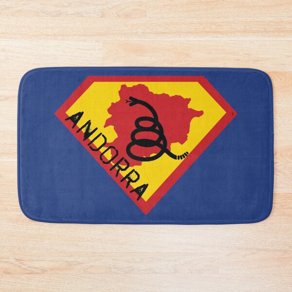Item preview, ANDORRAN SHIELD - Freedom Is The Superpower - Modern Gadsden Snake Flag - Dont Tread On Me SUPERHERO ANDORRA spellout design designed and sold by pelagio.