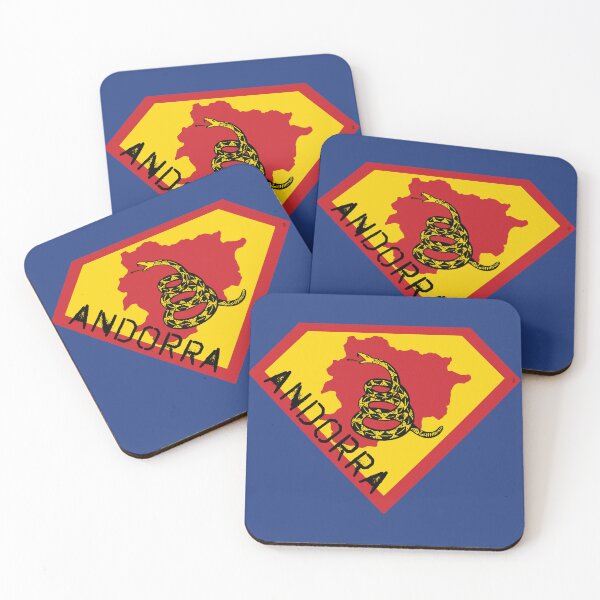 Item preview, ANDORRAN SHIELD - Freedom Is The Superpower - Gadsden Snake Flag - Dont Tread On Me SUPERHERO ANDORRA spellout design designed and sold by pelagio.