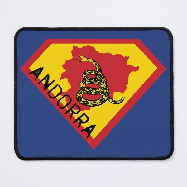 Item preview, ANDORRAN SHIELD - Freedom Is The Superpower - Gadsden Snake Flag - Dont Tread On Me SUPERHERO ANDORRA spellout design designed and sold by pelagio.