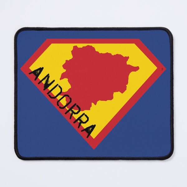 Item preview, ANDORRAN SHIELD - Freedom Is The Superpower - SUPERHERO ANDORRA spellout design designed and sold by pelagio.