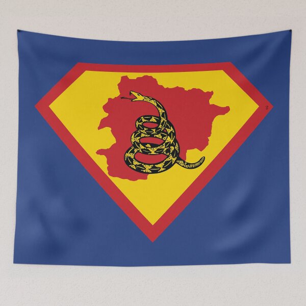 Item preview, ANDORRAN SHIELD - Freedom Is The Superpower - Gadsden Snake Flag - Dont Tread On Me SUPERHERO ANDORRA  design designed and sold by pelagio.