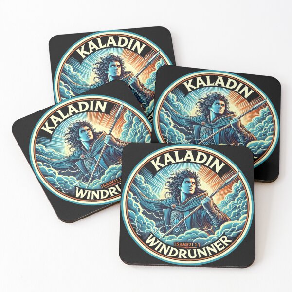 Item preview, Kaladin - The Stormlight Archive - Windrunner designed and sold by Random-Reality.