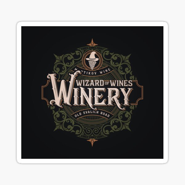 Artikel-Vorschau von Der Fluch von Strahd: Weingut Wizard of Wines, designt und verkauft von firlachieldraws.