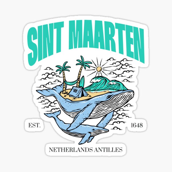 Aperçu de l'œuvre Saint-Martin Antilles néerlandaises créée et vendue par Peerless-Prime.
