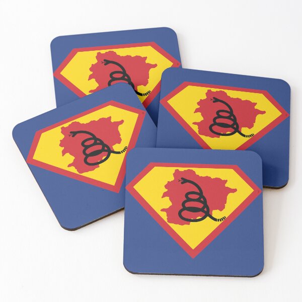 Item preview, ANDORRAN SHIELD - Freedom Is The Superpower - Modern Gadsden Snake Flag - Dont Tread On Me SUPERHERO ANDORRA design designed and sold by pelagio.