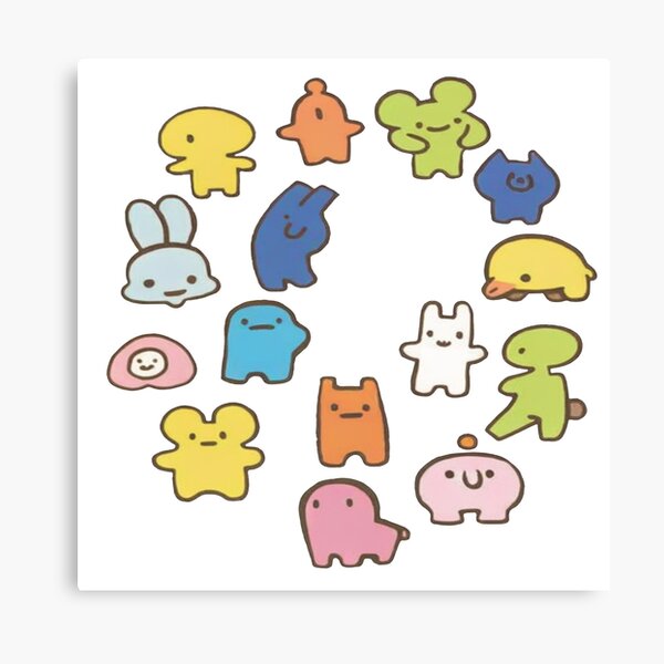Item preview, Cute animal illustration pattern designed and sold by ArtZombieStore.