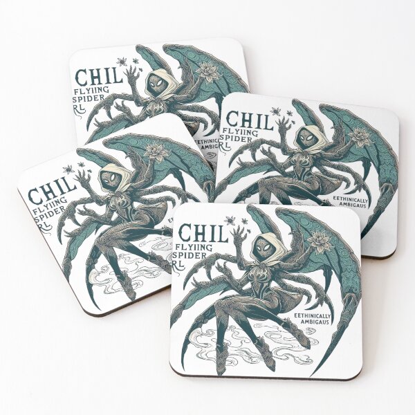 Item preview, chill flying spider girl designed and sold by storeofmylOVE.