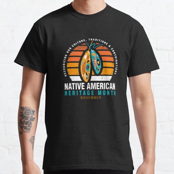 Vista previa del artículo con la obra «Diseño del Mes de la Herencia Nativa Americana», diseñado y vendido por Jdawnink.