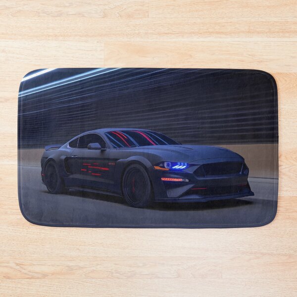 Item preview, Black Ford Mustang Dark Horse Poster – Pure Muscle, Ultimate Presence IV designed and sold by AutoPopStudio.