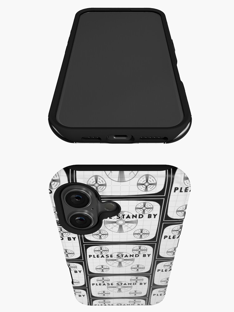Thumbnail 3 of 4, iPhone Case, Retro TV test pattern designed and sold by Jdawnink.