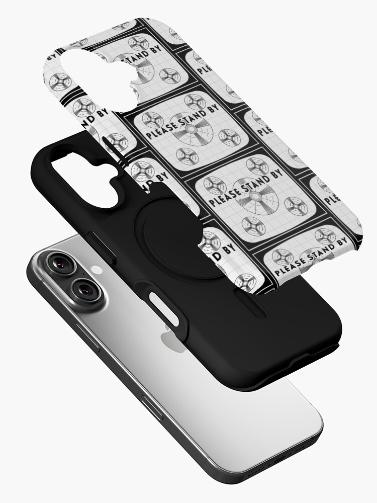 Thumbnail 2 of 4, iPhone Case, Retro TV test pattern designed and sold by Jdawnink.