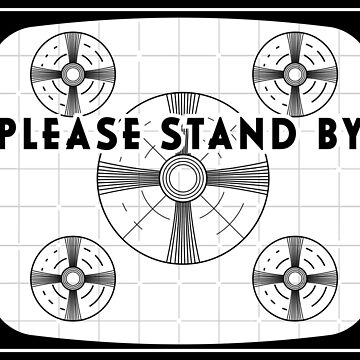 Artwork thumbnail, Retro TV test pattern by Jdawnink