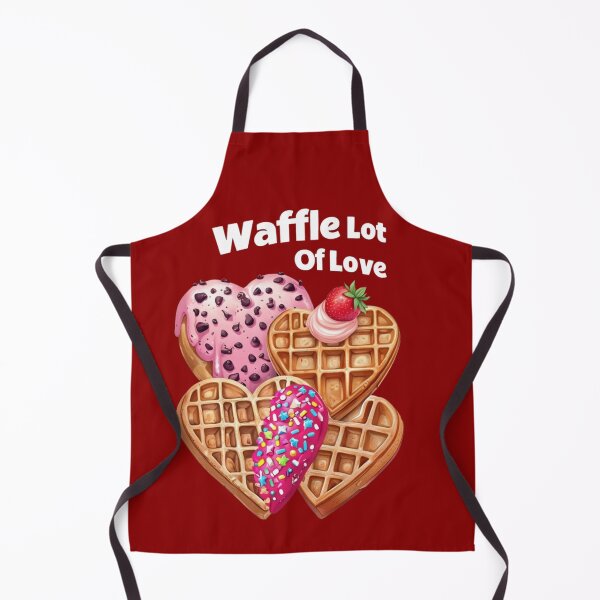 Item preview, Waffle Lot of Love – Cute Heart Waffle Breakfast Lover T-Shirt designed and sold by TeesByOquad.