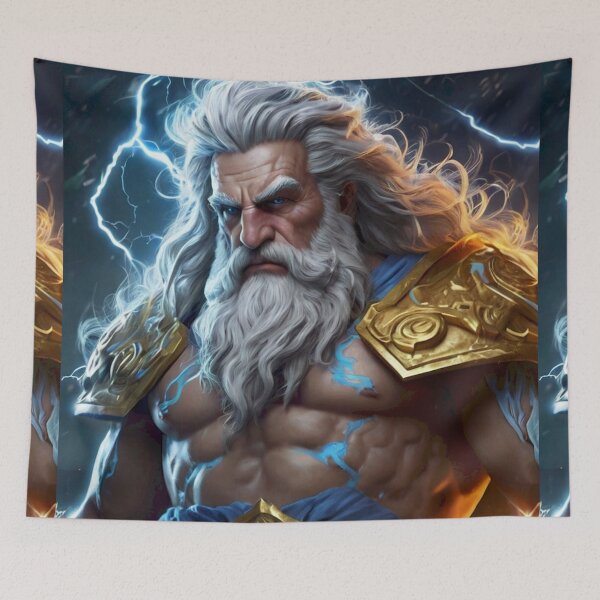 Item preview, Zeus – The God of Thunder | Dota 2 Gamer Art & Hero Poster designed and sold by Dota2Dot..