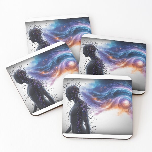 Item preview, Digital Dissolution - Humanity in Transition designed and sold by StormArte.