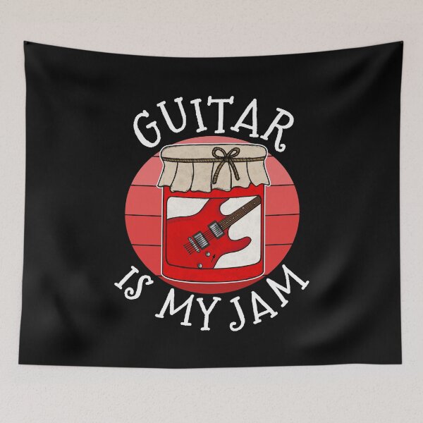 Item preview, Guitar Is My Jam, Electric Guitarist Musician Funny designed and sold by doodlerob.