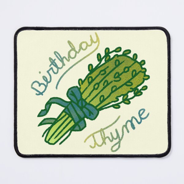 Item preview, Birthday Thyme designed and sold by Squosh.