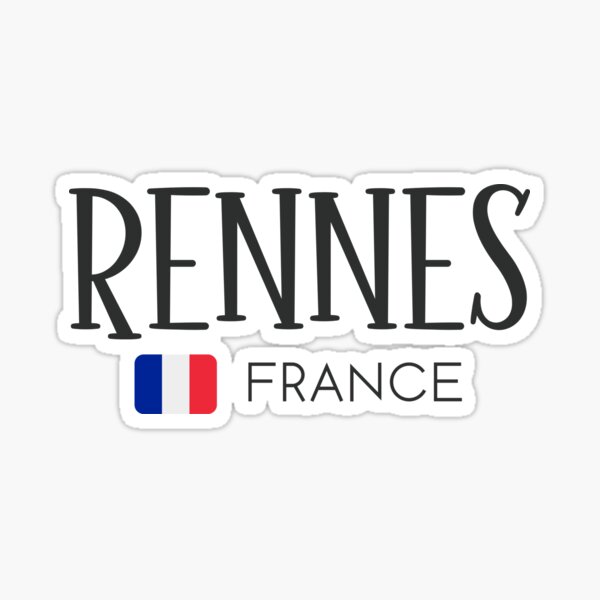 Aperçu de l'œuvre Rennes - France créée et vendue par StudioRedKoala.