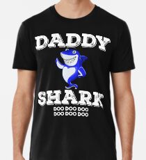 Daddy Shark Tshirt Doo Doo Doo Matching Family Tee Shirt Premium T-Shirt